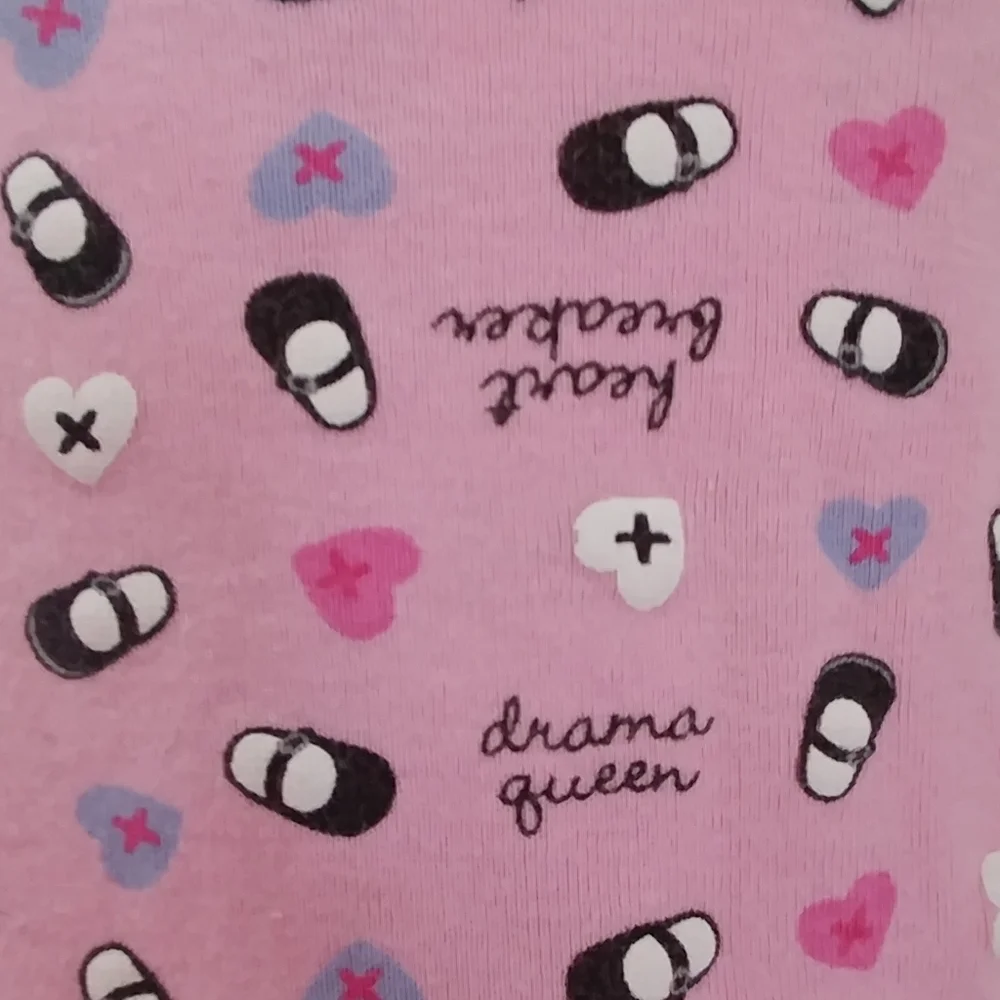 Pink Leopard Gingham Bundle 3-6M Heart Drama Queen Onesie Ruffle Pants Shorts - Picture 3 of 15